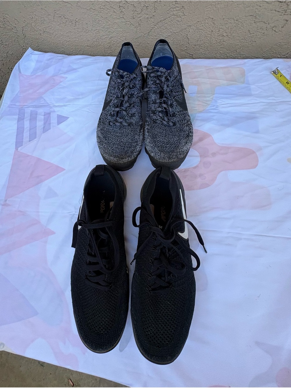 Bundle of Nike air vapor max Black Knit Running Shoes